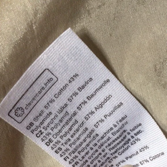 & other stories cotton blend jacket, New, ivory, size 42 - Picture 7 of 8